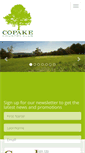 Mobile Screenshot of copakecountryclub.com